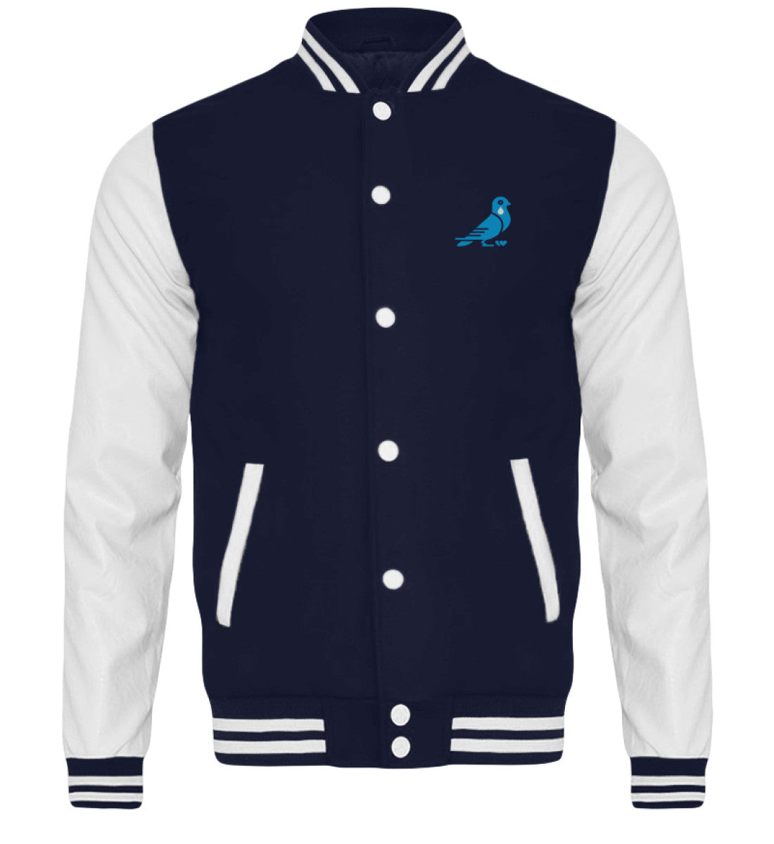 Dunkelblau-Weiss-6753